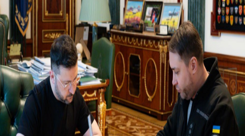 Zelensky names spy chief to head presidential office