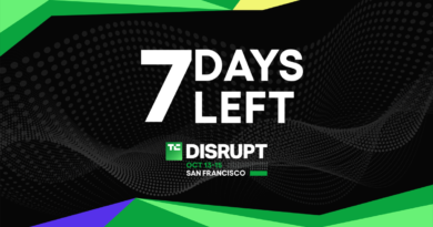 TechCrunch Disrupt 2026 7 days left
