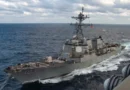 A US Navy destroyer and a support ship collided in the Caribbean during an at-sea resupply gone wrong