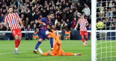 Ferran Torres in action.