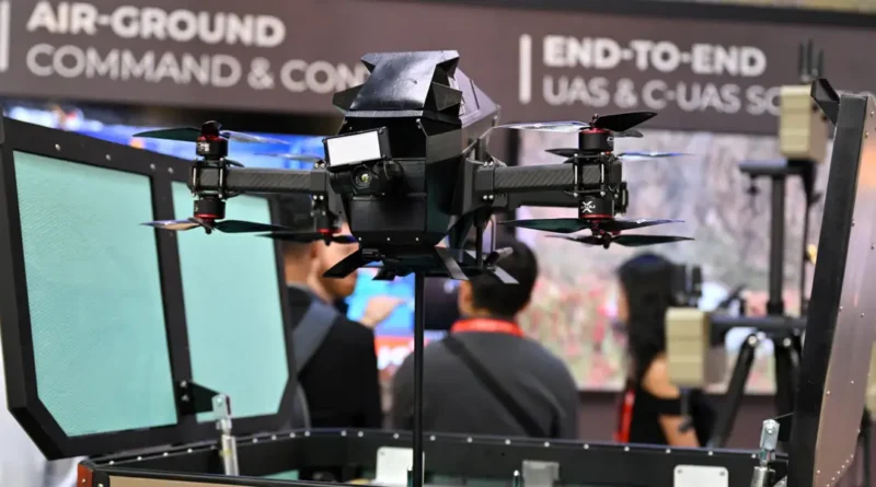 Asia's biggest aviation event shows how the counter-drone craze is taking hold