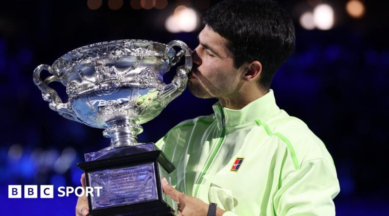 Rafael Nadal smiles during the 2026 Australian Open final