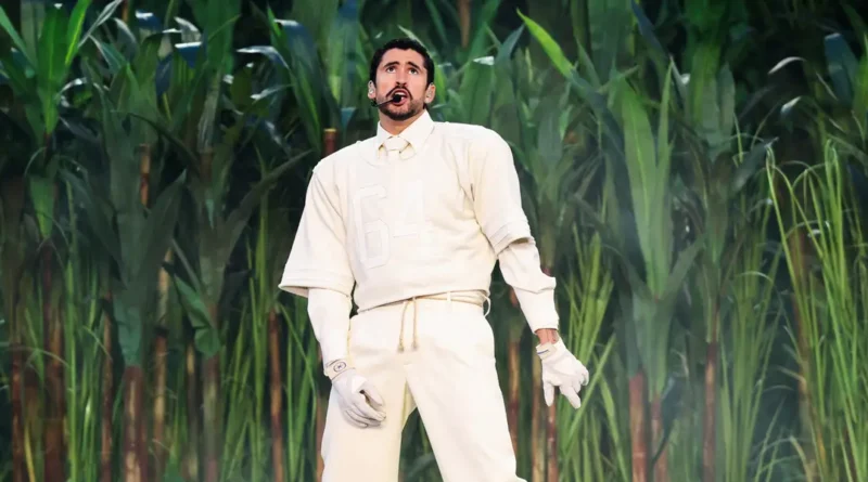 Bad Bunny's custom Zara Super Bowl shirt is popping up on resale sites and fetching high price tags