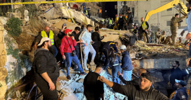 Building collapse in Lebanon's Tripoli kills 13, search for missing continues