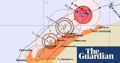 Cyclone intensifies as towns in north-west WA brace for winds, flooding