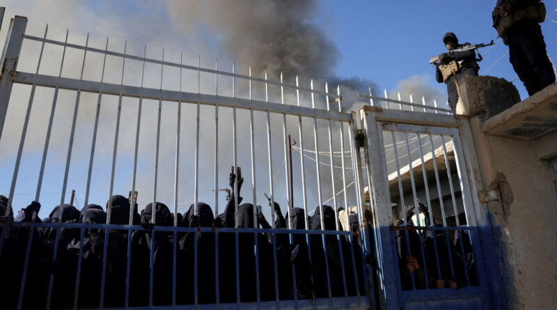 EU memo raises security concerns over mass escape from IS-linked Syria camp