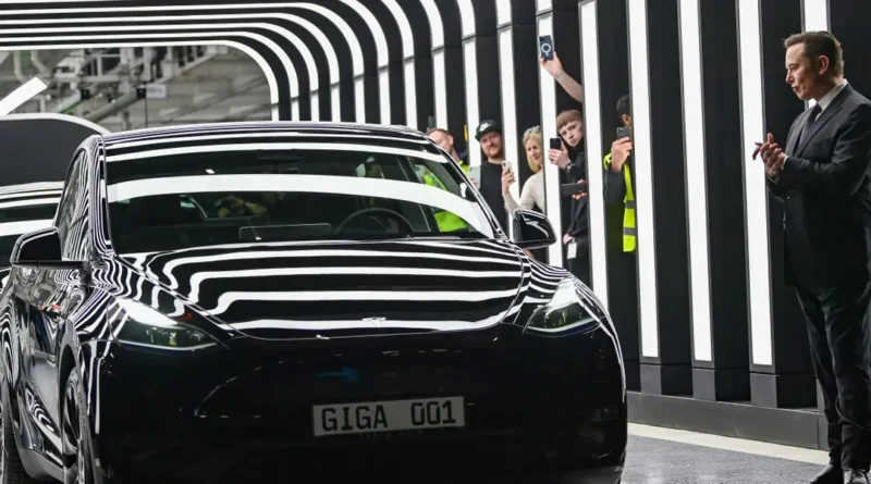 Elon Musk warns Tesla employees over future of German megafactory ahead of union election