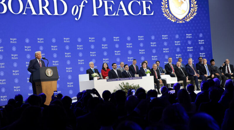 Exclusive-Trump plans to announce Gaza funding plan, troops at first Board of Peace meeting, US officials say