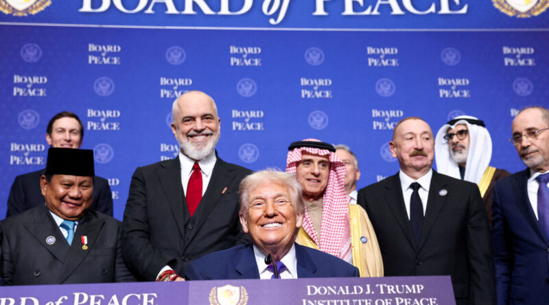 Factbox-Contributions for Gaza from Board of Peace members