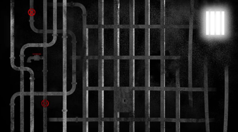 An illustration of prison bars.