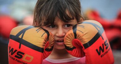 Gaza girls take up boxing to heal war's scars