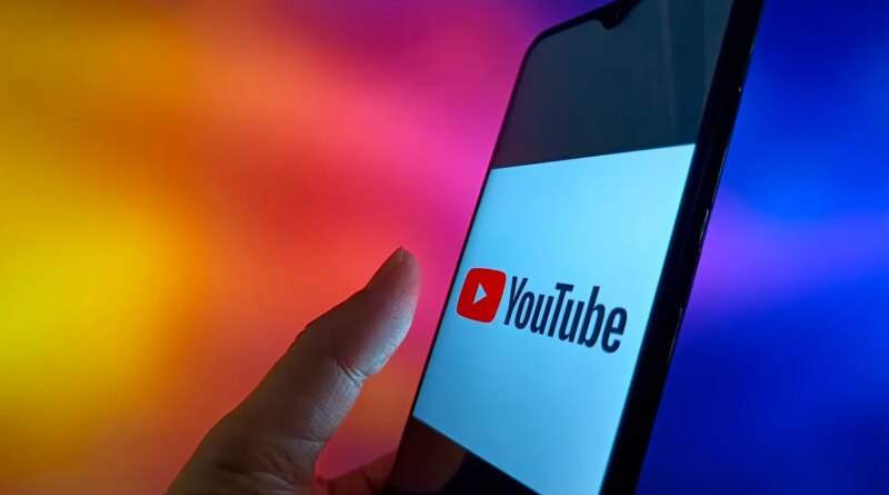 An illustration photo shows YouTube logo in a smartphone