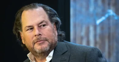 In a vacuum, the joke was in poor taste, but it happened as Salesforce stock fell 45% in the past year