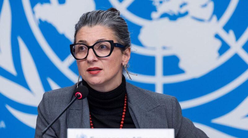 Independent UN body condemns 'vicious attacks' on UN expert on Palestinian rights