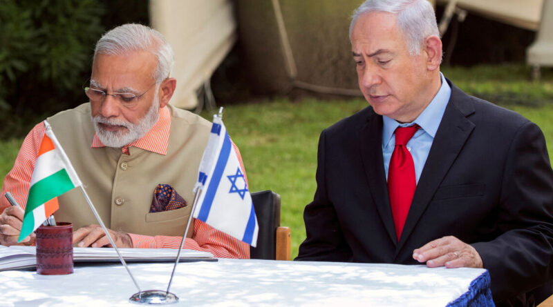 India's Modi visits Israel as US-Iran tensions mount