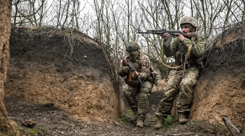 Infantry will still be fighting in muddy holes even as drones change war, British officer says