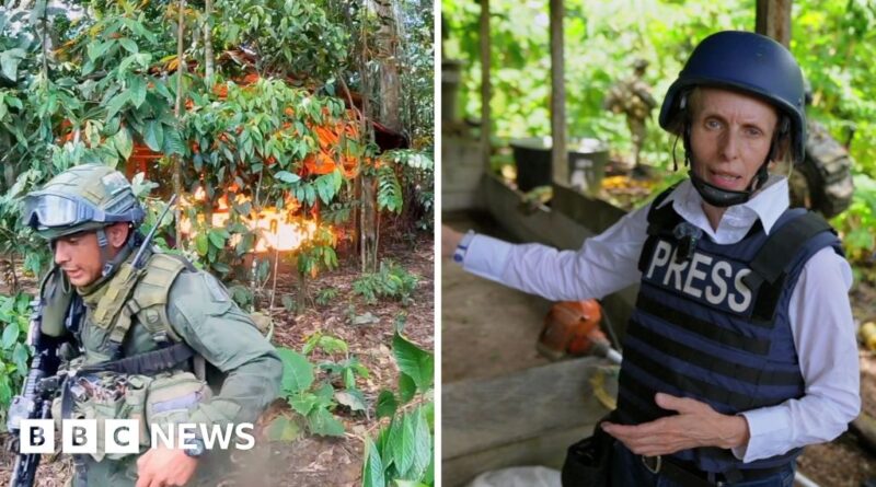 Inside the operation to destroy drug labs in the Colombian jungle