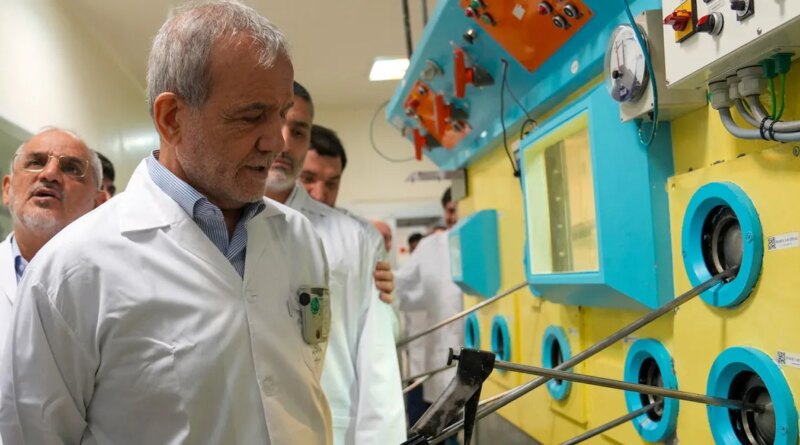 Iran suggests it could dilute highly enriched uranium for sanctions relief