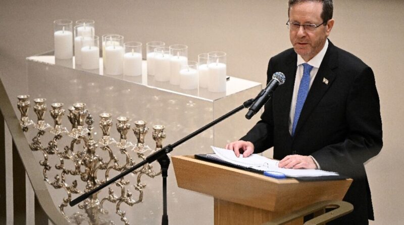 Israel president says antisemitism in Australia 'frightening'