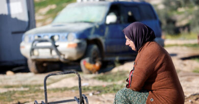 Israeli settlers burn tents, vehicles in West Bank village, say residents