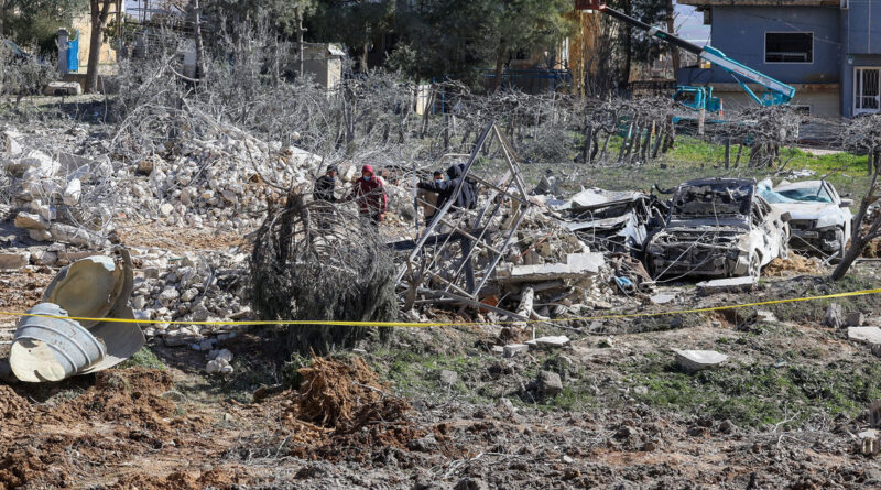 Israeli strikes in Lebanon kill at least 10, including senior Hezbollah official