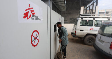 MSF suspends some Gaza hospital work over presence of gunmen, suspected weapons transfers, group says