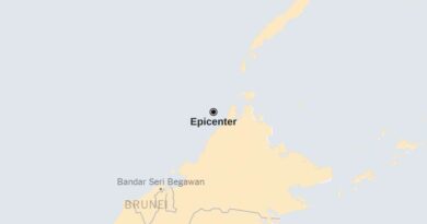 Map: 7.1-Magnitude Earthquake Shakes the South China Sea
