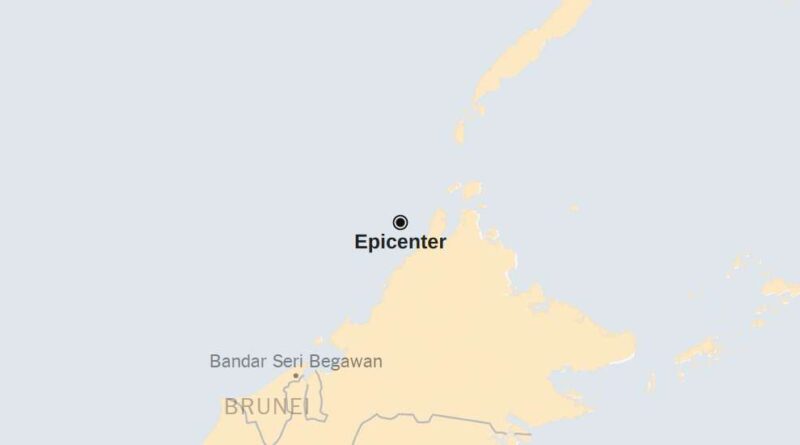 Map: 7.1-Magnitude Earthquake Shakes the South China Sea