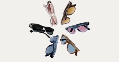 array of Meta smart glasses