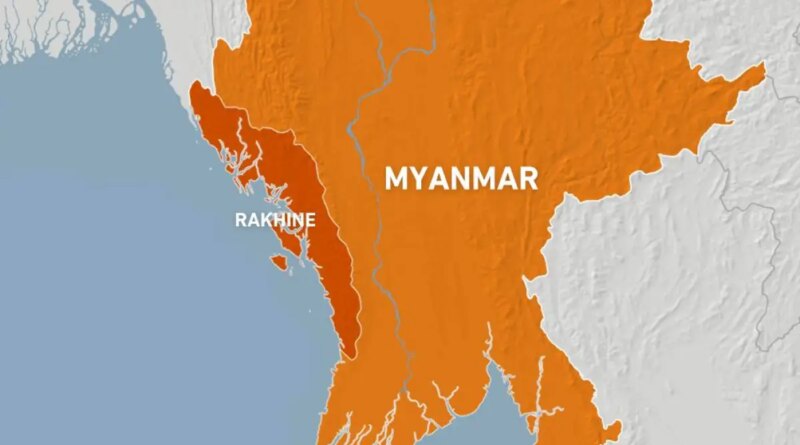 Military government air strikes kill 17 in western Myanmar state