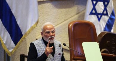 Modi says India stands 'firmly' with Israel during visit