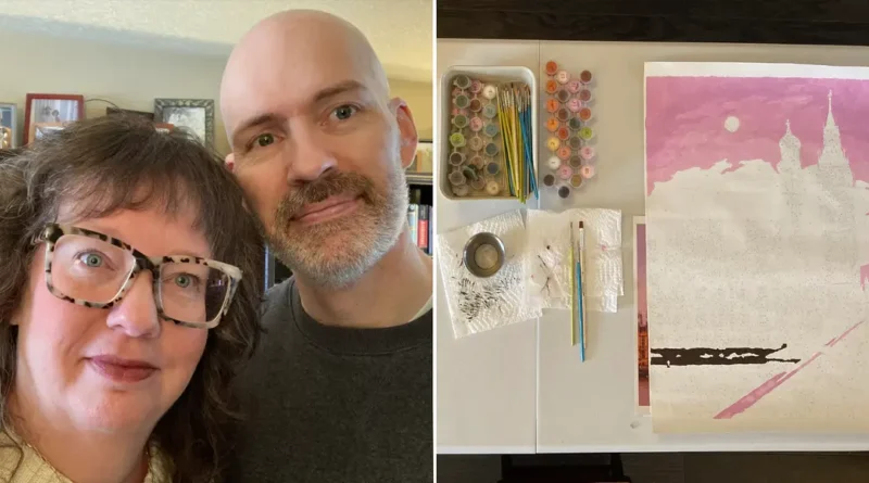 My husband and I started doing adult paint-by-numbers to get off our phones. The hobby's benefited us more than we expected.