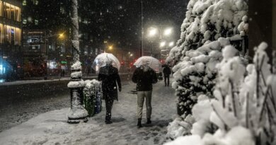 New York Hit By 7 Inches Of Snow As Northeast Blizzard Is Set To Intensify