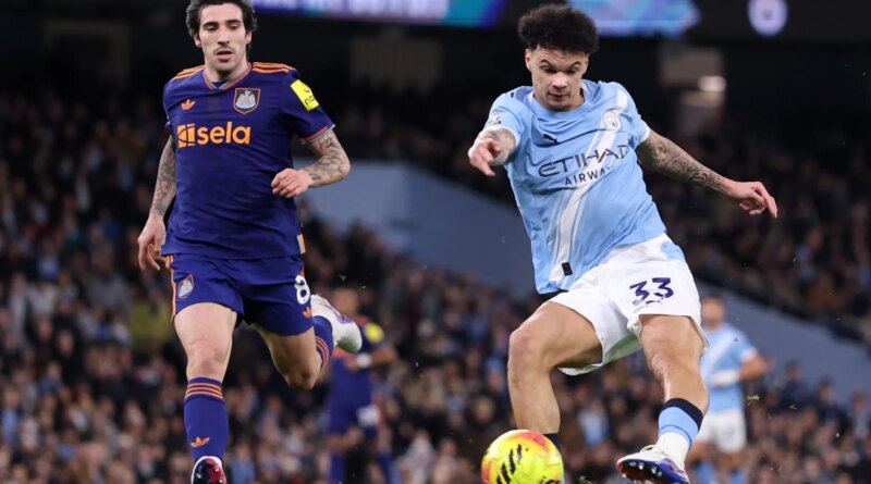 Nico O’Reilly double seals key 2-1 win for Man City over Newcastle United