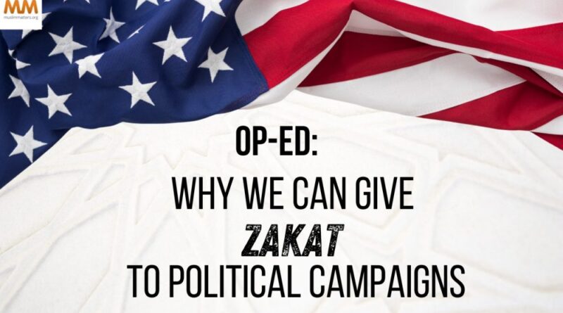 American Muslims debate whether zakat can be used for political campaigning
