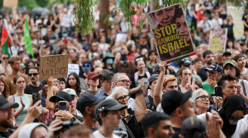 Protests expected on Israeli President Herzog's last day in Australia