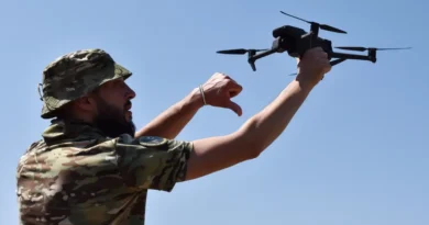 Russian mechanics install steel cable spinners as new anti-drone defense for vehicles