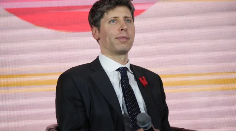 Sam Altman, chief executive officer of OpenAI Inc.