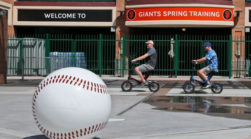 San Francisco Giants Open Spring Training At Cozy Scottsdale Stadium