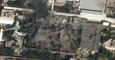 Satellite photos capture devastation at the Iranian supreme leader's residence after US and Israeli strikes