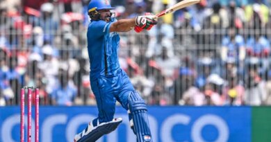 Gulbadin Naib in action.