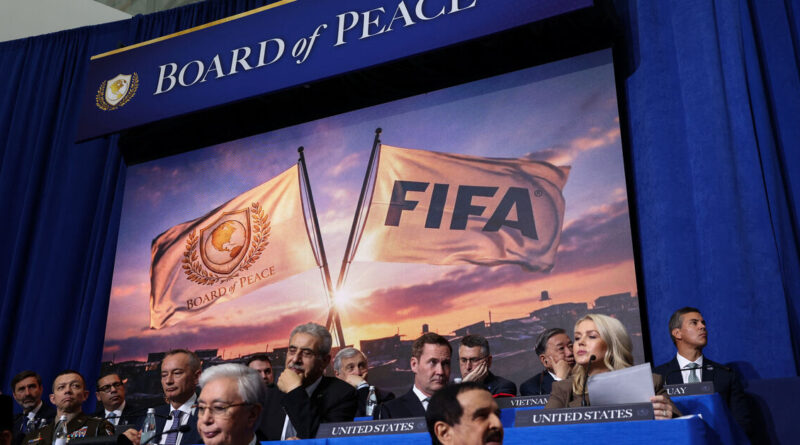 Soccer-FIFA and Board of Peace to support Gaza reconstruction through football