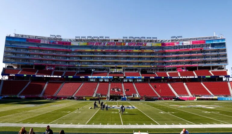 Levi's Stadium interior.