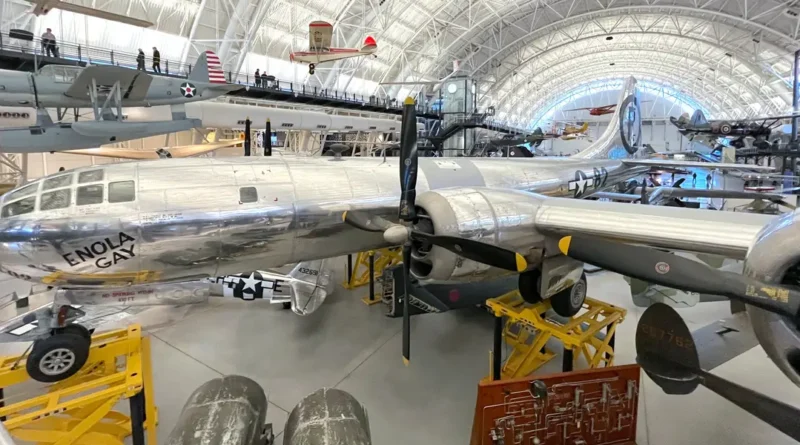 The Enola Gay dropped the atomic bomb on Hiroshima in World War II. Here's where the plane is now.