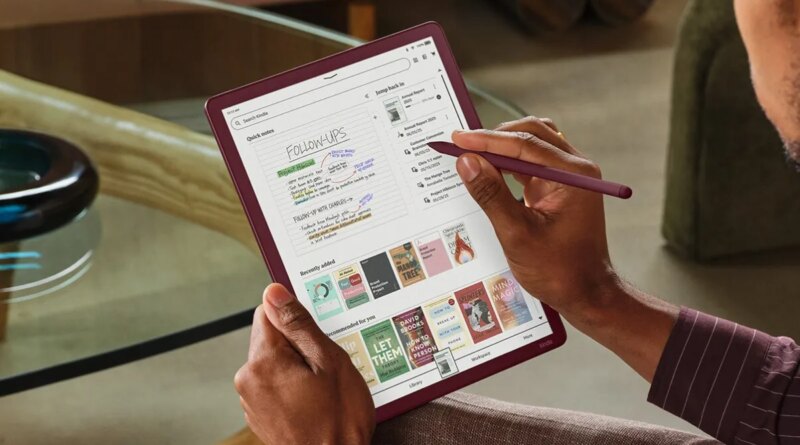 The Kindle Scribe Colorsoft is a pricey but pretty e-ink color tablet with AI features | TechCrunch