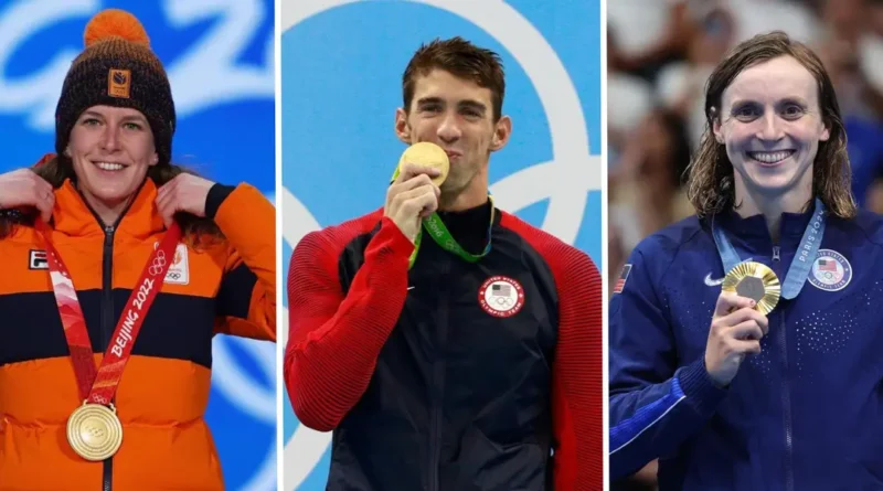 The Olympians with the most medals of all time, ranked