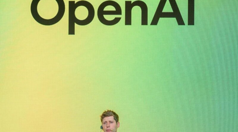 Open AI Chief Executive Officer Sam Altman speaks during the Kakao media day in Seoul.
