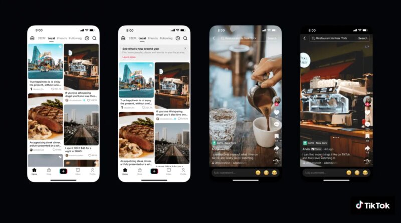 TikTok launches an opt-in Local Feed in the U.S. leveraging users' precise location | TechCrunch