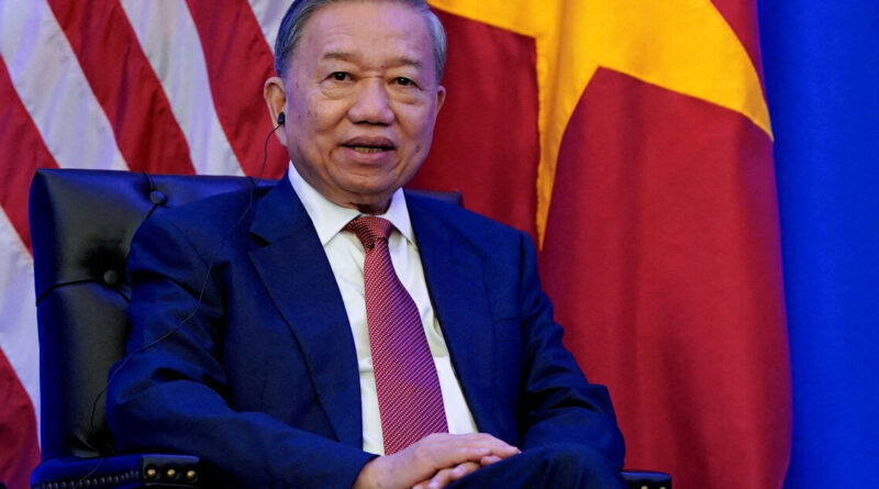 Trump meets Vietnam leader, vows to remove Hanoi from restricted lists