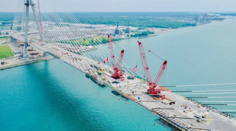 Trump threatens to block the opening of a bridge between Ontario and Michigan in ongoing spat with Canada